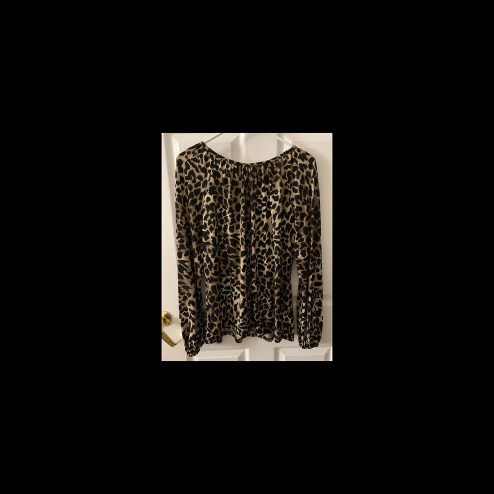 Michael Kors animal print top - Picture 6 of 7